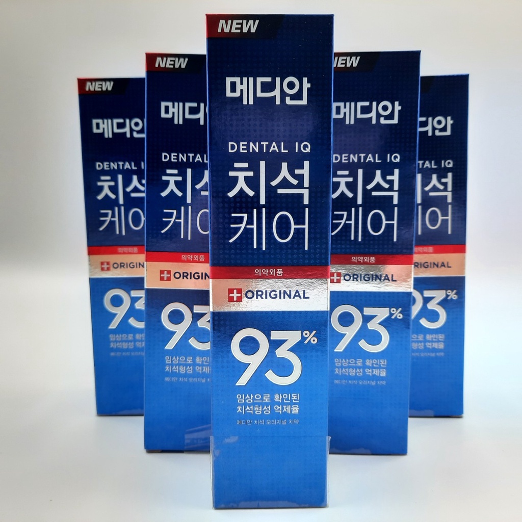 ยาสีฟันเกาหลี-100-median-dental-120g-made-in-korea-ของแท้-ฟันขาว-ลดกลิ่นปาก-ดีเยี่ยม