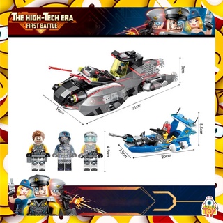 ตัวต่อ THE HIGH-TECH ERA FIRST BATTLE เรือดำน้ำ เรือรบ หน่วยทหารเเละ ...