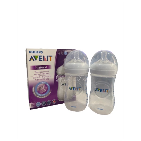 avent-natural-ของแท้-ขวดนมเอเวนท์สำหรับเด็ก-9oz-จุก-size-2-แบ่งขายเป็นขวด-ไม่มีกล่อง