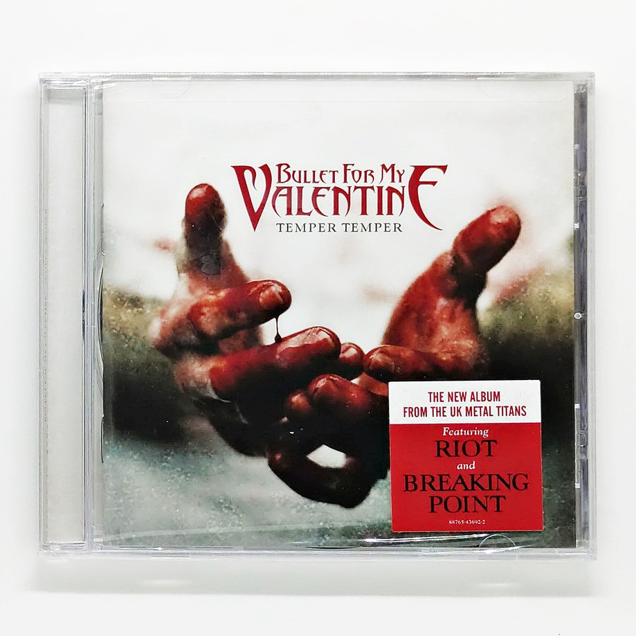 CD Bullet For My Valentine Temper Temper CD Album 