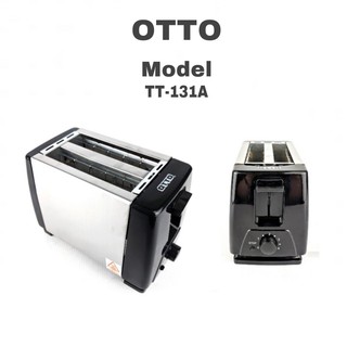 OTTO เครื่องปิ้งขนมปัง​ รุ่น TT-131A เครื่องปิ้งขนมปังแผ่นหนา ปิ้งได้ครั้งละ2แผ่น ขนาดสุดคุ้ม ปรับความร้อนได้ 6 ระดับ