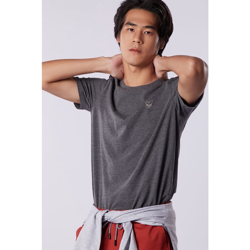 esp-เสื้อทีเชิ้ตเฟรนช์ชี่-ผู้ชาย-สีเทา-frenchie-tee-shirt-3239