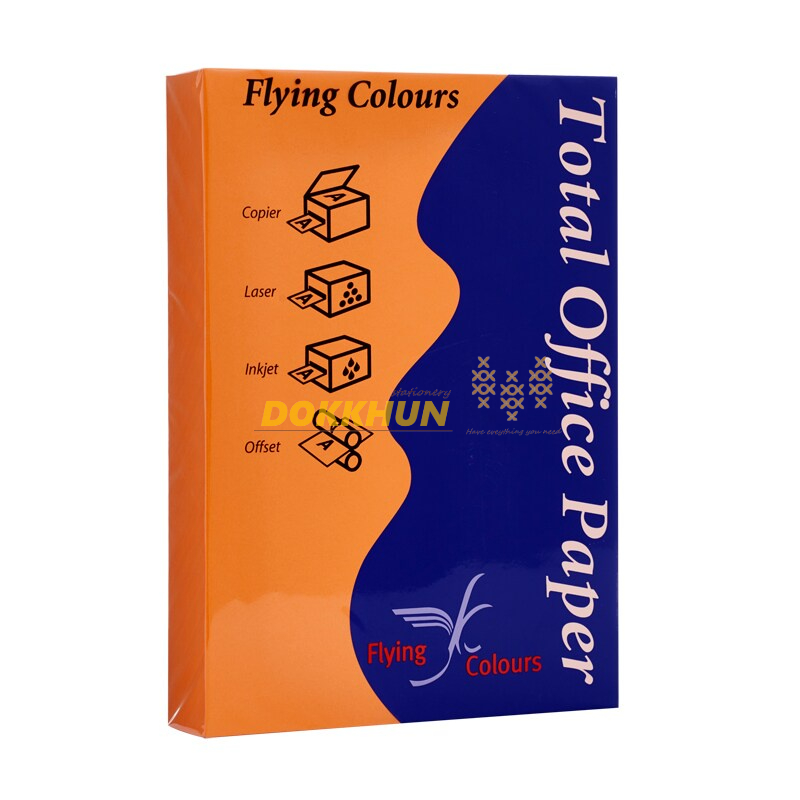 กระดาษถ่ายเอกสารสี-flying-colours-paper-กระดาษสี-กระดาษถ่ายเอกสาร-กระดาษรายงาน-กระดาษทำปก