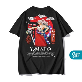 【hot sale】เสื้อยืด พิมพ์ลายการ์ตูนอนิเมะ มังงะ วันพีช Shinranethic Yamato