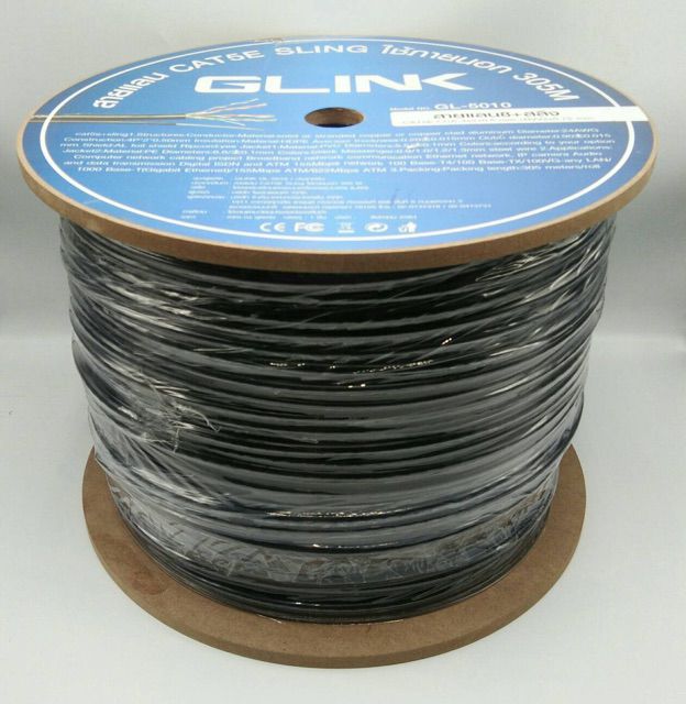 สาย-lan-cat5e-utp-cat5e-outdoor-สลิงยาว300เมตรภายนอก-glink-รหัสgl-5010