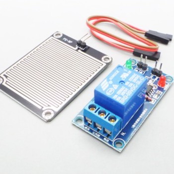 เซนเซอร์ควบคุมความชื้น เซนเซอร์เช็คฝนตก Rain sensor controller module ...