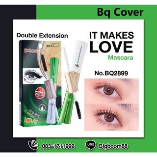 Bq Cover Double Extension Mascara No.BQ2899 ดับเบิ้ล เอ็กซ์เทนชั่น มาสคาร่า ส่งจากไทย แท้100% BigBoom