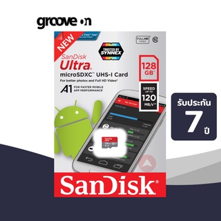 ภาพหน้าปกสินค้าSanDisk Ultra Micro SD Card 128GB Class10 A1Speed 120mb/s (SDSQUA4-128G-GN6MN) เมมโมรี่การ์ด รับประกัน 10 ปี โดย Synnex ที่เกี่ยวข้อง