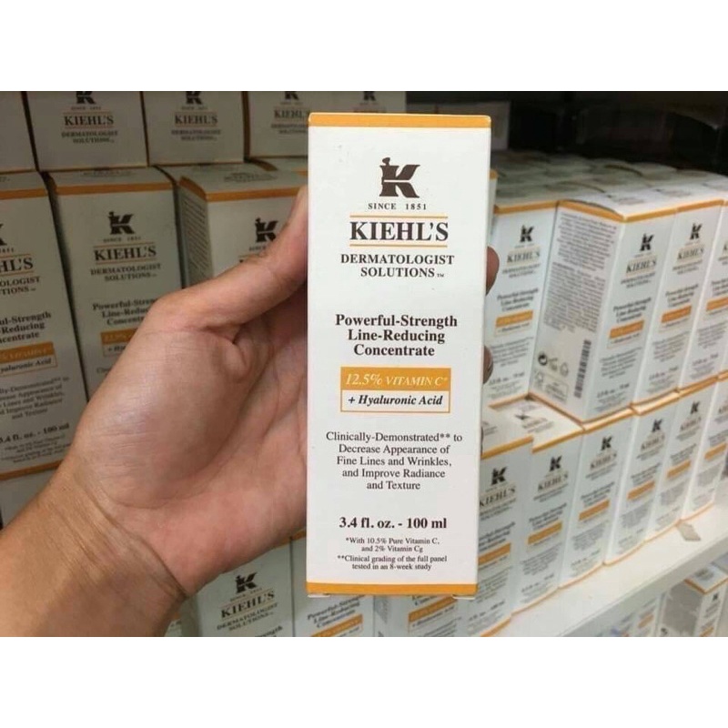 สูตรใหม่-เซรั่มวิตามินซีบริสุทธิ์-vit-c-serum-kiehls-50ml