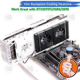 [CoolBlasterThai] VGA Backplate Cooling Heatsink RTX 3070ti 3080 3090