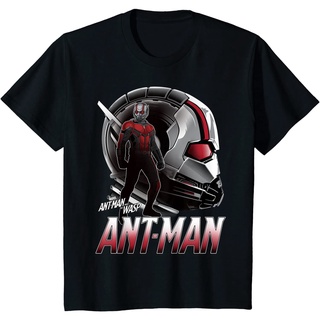 เสื้อยืดผ้าฝ้ายพรีเมี่ยม เสื้อยืด พิมพ์ลายกราฟิก Marvel Ant-Man &amp; The Wasp Scott Lang