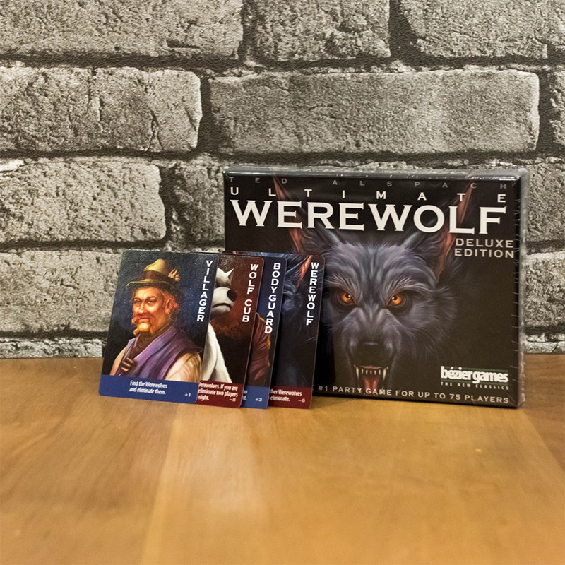 ภาพหน้าปกสินค้าUltimate Werewolf : Deluxe Edition Board Game (ภาษาอังกฤษ) - บอร์ดเกม เกมล่าปริศนามนุษย์หมาป่า จากร้าน kinkonglyx.th บน Shopee