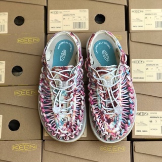 ของแท้ พร้อมส่ง Keen Uneek Women Andorra Tie Dye Sakura