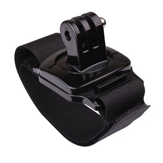 สินค้า New Adjustable Wrist Strap Mount 360 Degree Rotation for Go Pro for GoPro Hero 1 2 3 3+ 4 Camera(black)