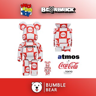 [‼️ของแท้‼️] 400%+100% Bearbrick atmos x Coca-Cola [Tokyo]