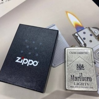 ไฟแช็ค Zippo กันลมกันน้ำไฟแช็กน้ำมันก๊าด