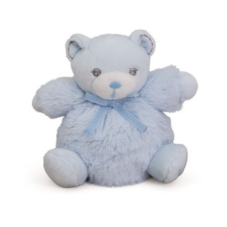 Kaloo ตุ๊กตาหมีพร้อมถุงผ้า KALOO PERLE - MINI CHUBBY BEAR สีฟ้า