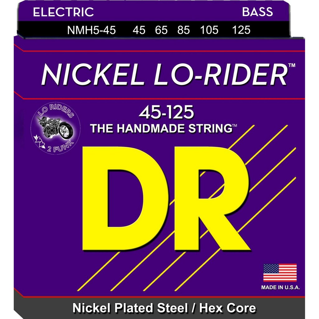 สายเบส-dr-lo-rider-nickel-for-bass-guitar