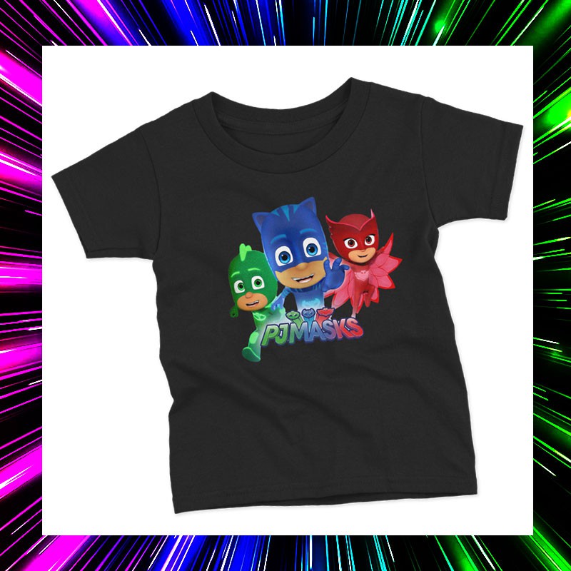 พร้อมส่ง-เสื้อเด็ก-ลาย-pj-masks-1-ลายการ์ตุนซูเปอร์ฮีโร่-ยูทูปยอดฮิต