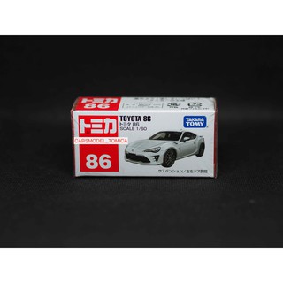 TOMICA MODEL NO.86   TOYOTA 86  &lt;WHITE&gt;