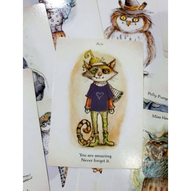 Pixiekins A Daily Inspirational Deck ไพ่ออราเคิลแท้ลดราคา ไพ่ยิปซี ไพ่ ...