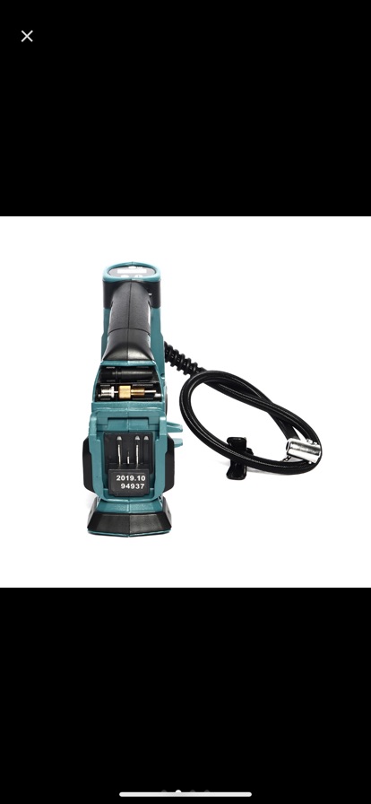 ปั้มลม-12v-makita-mp100dz-ตัวเปล่า