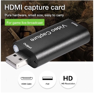 ใหม่ USB2.0 HDMI การ์ดรองรับ OBS การบันทึกสดกล่องการ์ด HD Capture การสอนบันทึก Medical Imaging