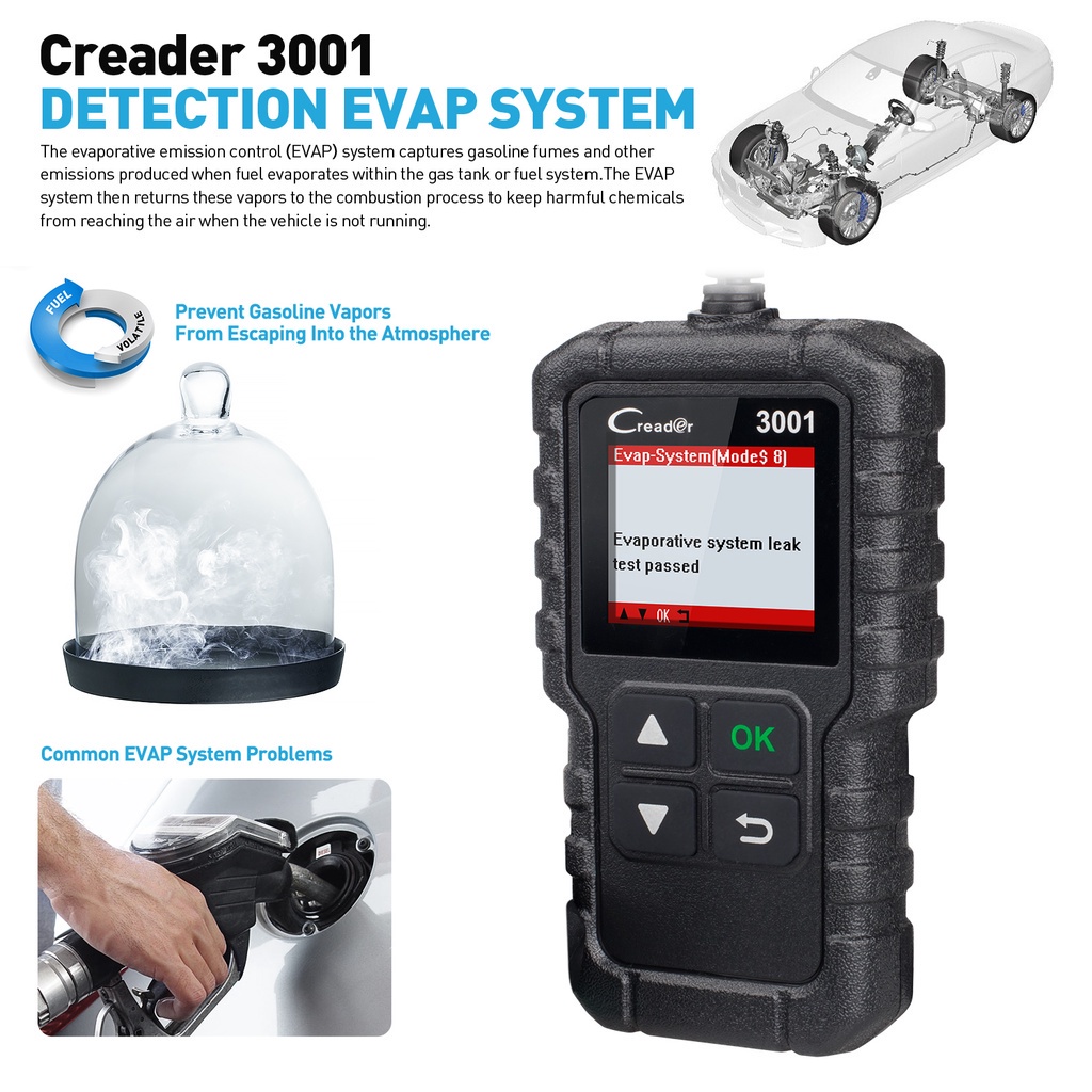 launch CR3001 obd2 scannerอ่าน ลบ โค๊ด เครื่องสแกนรถยนต์ | Shopee Thailand