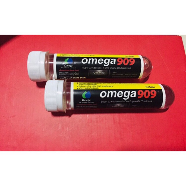 omega909-น้ำมันหัวเชื้อน้ำมันเครื่อง-ของแท้-น้ำมันเครื่องสมรรถนะสูง-ช่วยรักษาเครื่องยนต์ให้สะอาด-100