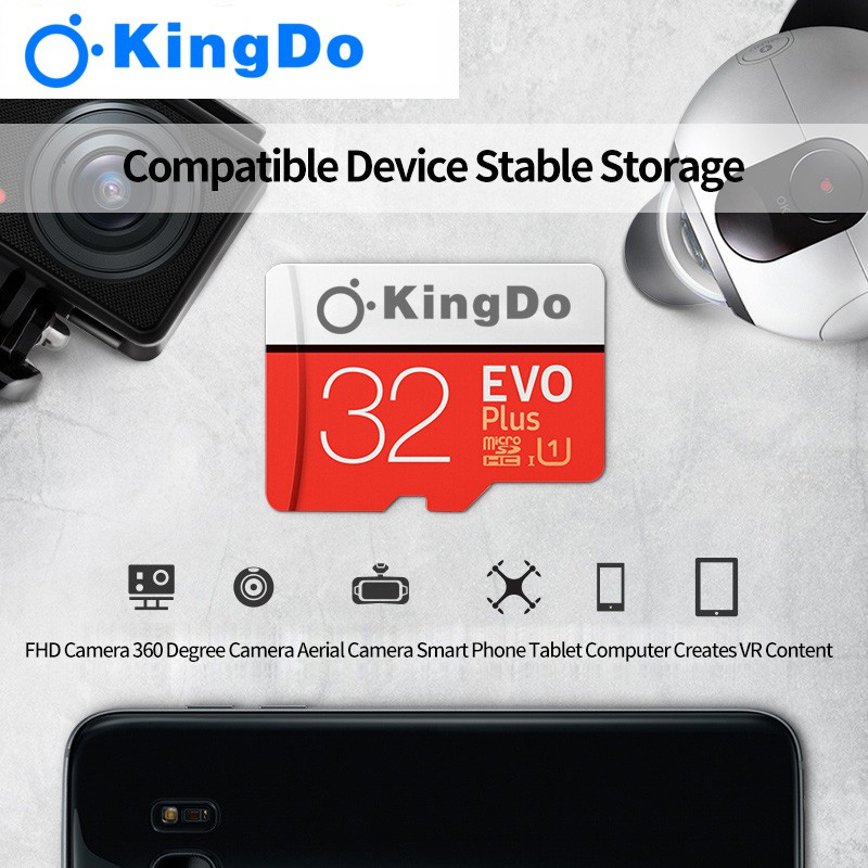 m6-32gbฟรีe1b-sd-card-kingdo-micro-sd-32gb-evo-plus-class-10