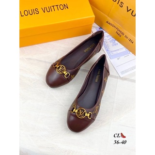 รองเท้าLuis Vuitton Parisผ้าใบ