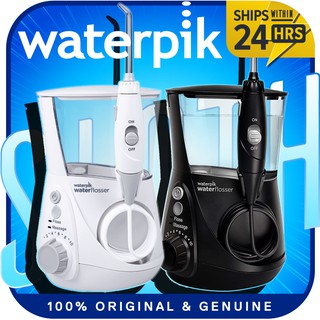 Waterpik Aquarius ไหมขัดฟันไฟฟ้า 7 หัว สีขาว WP-660 สําหรับดูแลช่องปาก เหงือก 10 ชุด