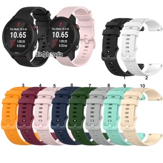 ภาพหน้าปกสินค้าสายนาฬิกาซิลิโคนสำหรับ Garmin Forerunner 645 245 245M ที่เกี่ยวข้อง