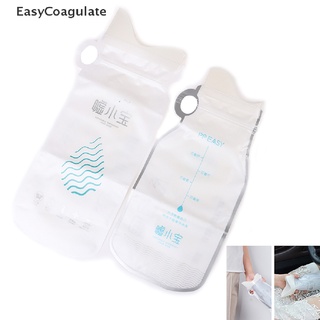 Eas 4x Portable Disposable Urinal Urine Wee Toilet Bags Camping Car Emergency 700ML Ate