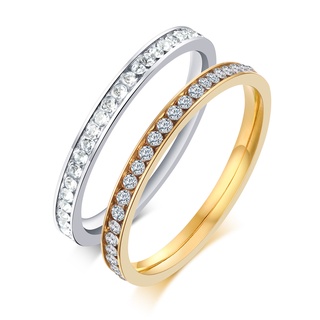 สินค้า Vnox Wedding Band Engagement Ring Cubic Zirconia