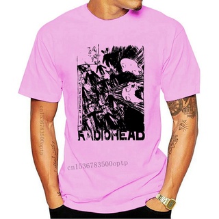 [COD]ใหม่ เสื้อยืด พิมพ์ลาย Radiohead Art Music Rock ทุกขนาด สําหรับผู้ชาย ผู้หญิง 2Xl 3Xl 4Xl 5Xl