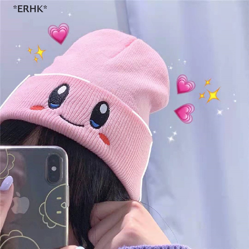 erhk-หมวกคอสเพลย์-การ์ตูนอนิเมะ-kawaii-kirby-น่ารัก-ให้ความอบอุ่น-ขายดี