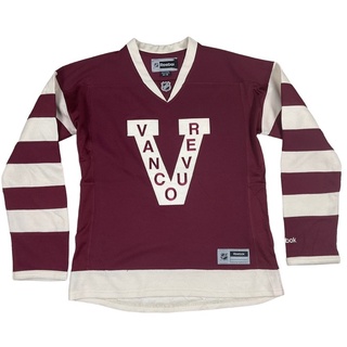 เสื้อฮ็อกกี้ NHL Vancoover Reebok  Size M ผญ