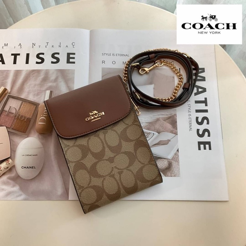 coach-rachel-phone-crossbody-bag-จากแบรนด์ดัง-งาน-factory-outlet