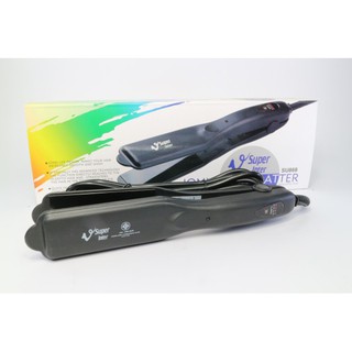 เครื่องหนีบผม ซุปเปอร์วี Super V Inter Ionic Hair-Flatter รุ่น SU868 ไม่มีฟัน