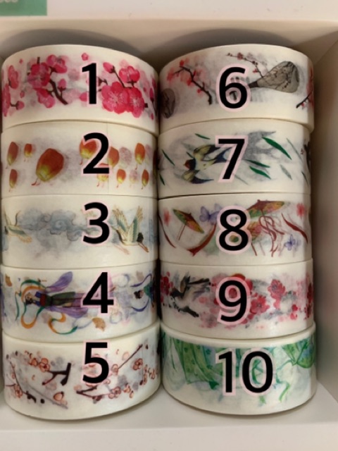 เทปตกแต่ง-ขายม้วนละ20-บาท-ลิงค์นี้เบอร์-1-20-washi-tape-masking-tape