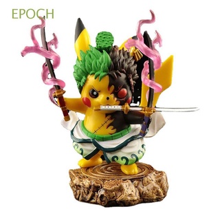 Epoch โมเดลฟิกเกอร์ Pvc รูปการ์ตูน Pikachu ขนาดเล็กของเล่นสําหรับเด็ก