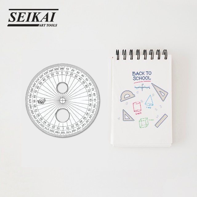 seikai-แผ่นอะคริลิค-protractor-360-a-b-protractor-1-แผ่น