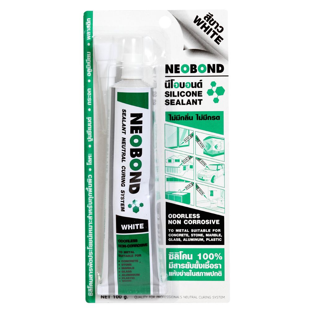 ซิลิโคนชนิดไร้กรด-three-bond-100-ก-สีขาว-วัสดุประสานและอุดรอยรั่ว-เคมีภัณฑ์ก่อสร้าง-วัสดุก่อสร้าง-three-bond-100g-white