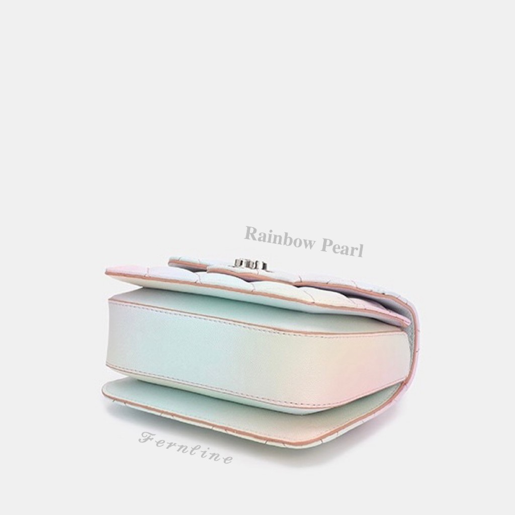 กระเป๋าพาสเทล-rainbow-pearl-size18-cm