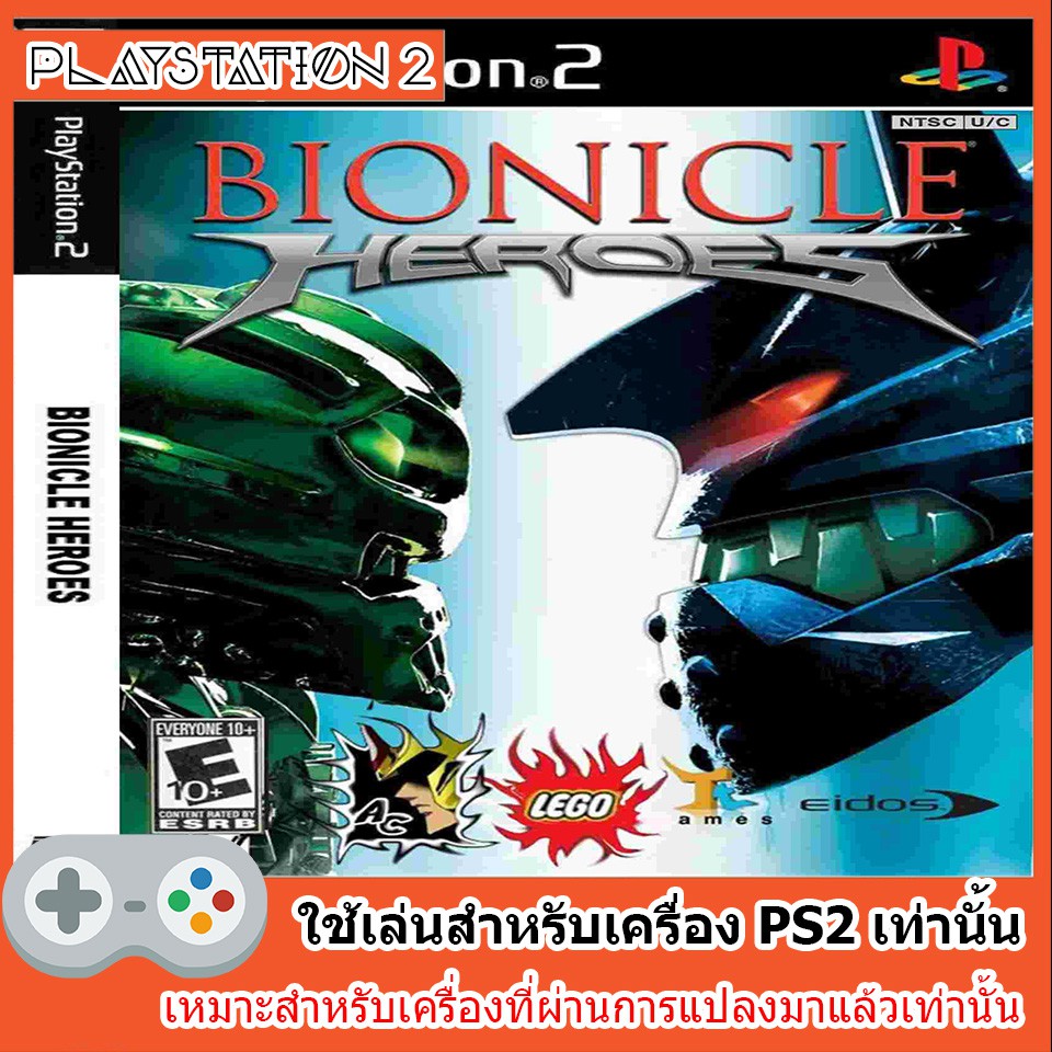 แผ่นเกมส์-ps2-bionicle-heroes-usa