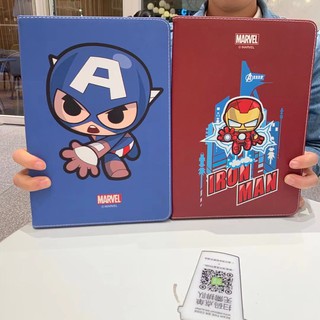 เคสไอแพด เคสiPad Marvel มาร์เวล อเวนเจอร์ส Cute 10.2 gen7 2019 iPad gen8 เคสไอแพด Gen6 2019 Air4,Air310.5,11pro2020 Case