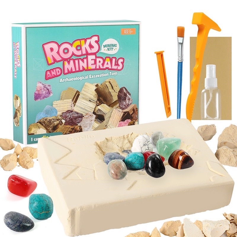 Mining kit ชุดขุดสำหรับเด็ก มาพร้อมอุปกรณ์ขุด #ของเล่น #toys | Shopee ...