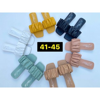 สินค้า รองเท้าแตะไซส์ใหญ่ 41-45 คัพเค้กสุดน่ารัก (เท้าอวบบวกไซส์)