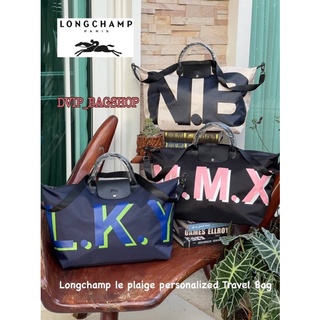 🔥ส่งฟรี🔥Longchamp le plaige personalized Travel Bag แท้💯%